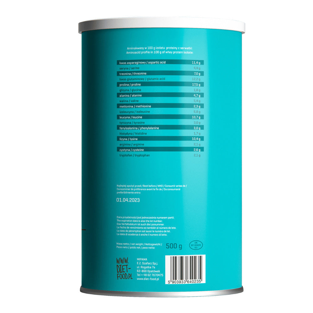Keto Whey Protein z olejem kokosowym MCT