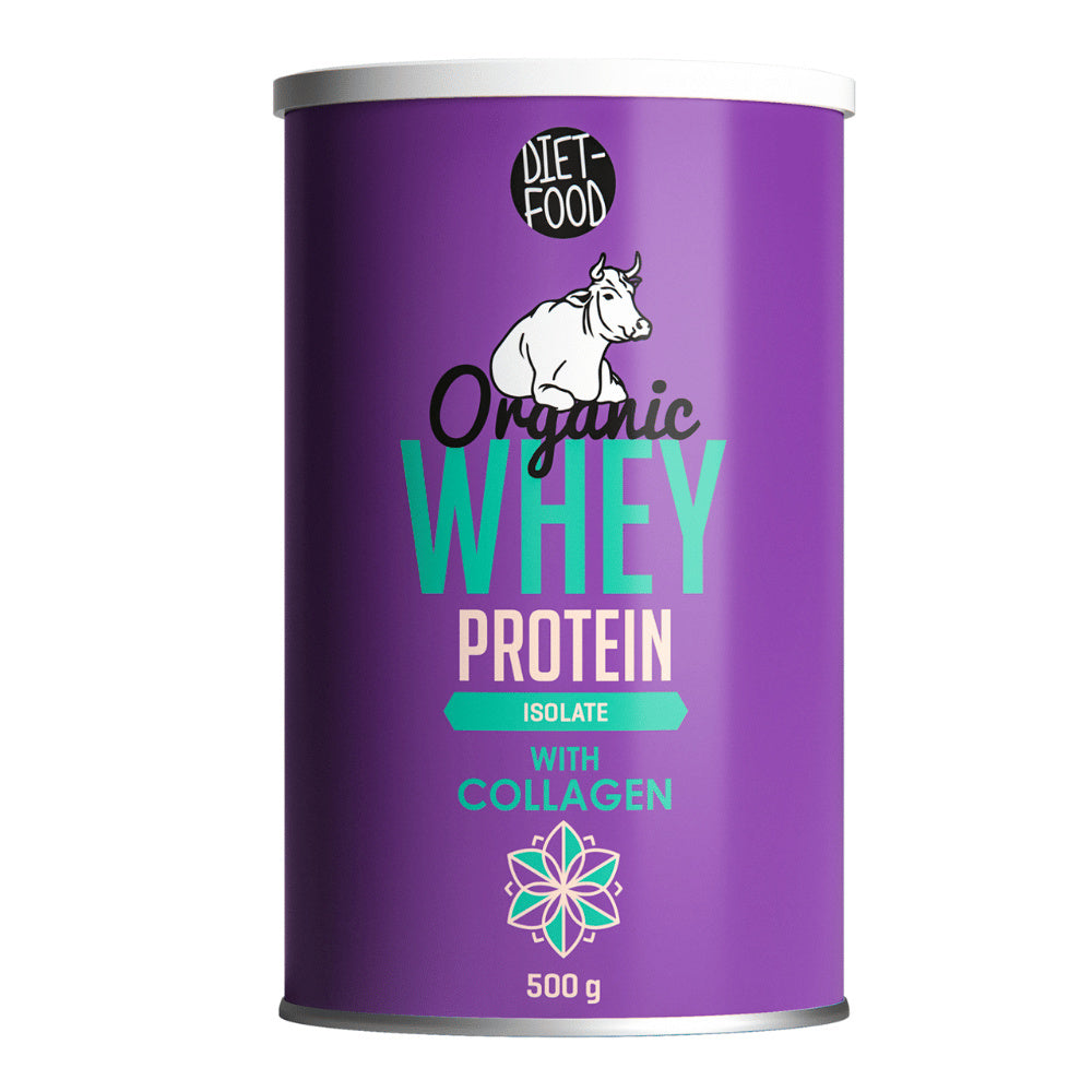 WHEY PROTEIN WITH COLLAGEN - Izolat w proszku
